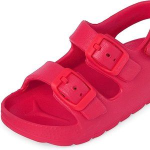NEW The Children’s Place Unisex Toddler Buckle Sandals - Red